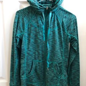 90 degrees athletic zip hoodie.